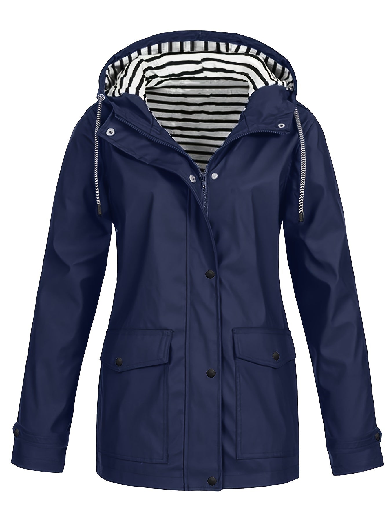 Streetwave Waterproof Jacket Womens Modern Raincoat For Everyday Urban Commuters