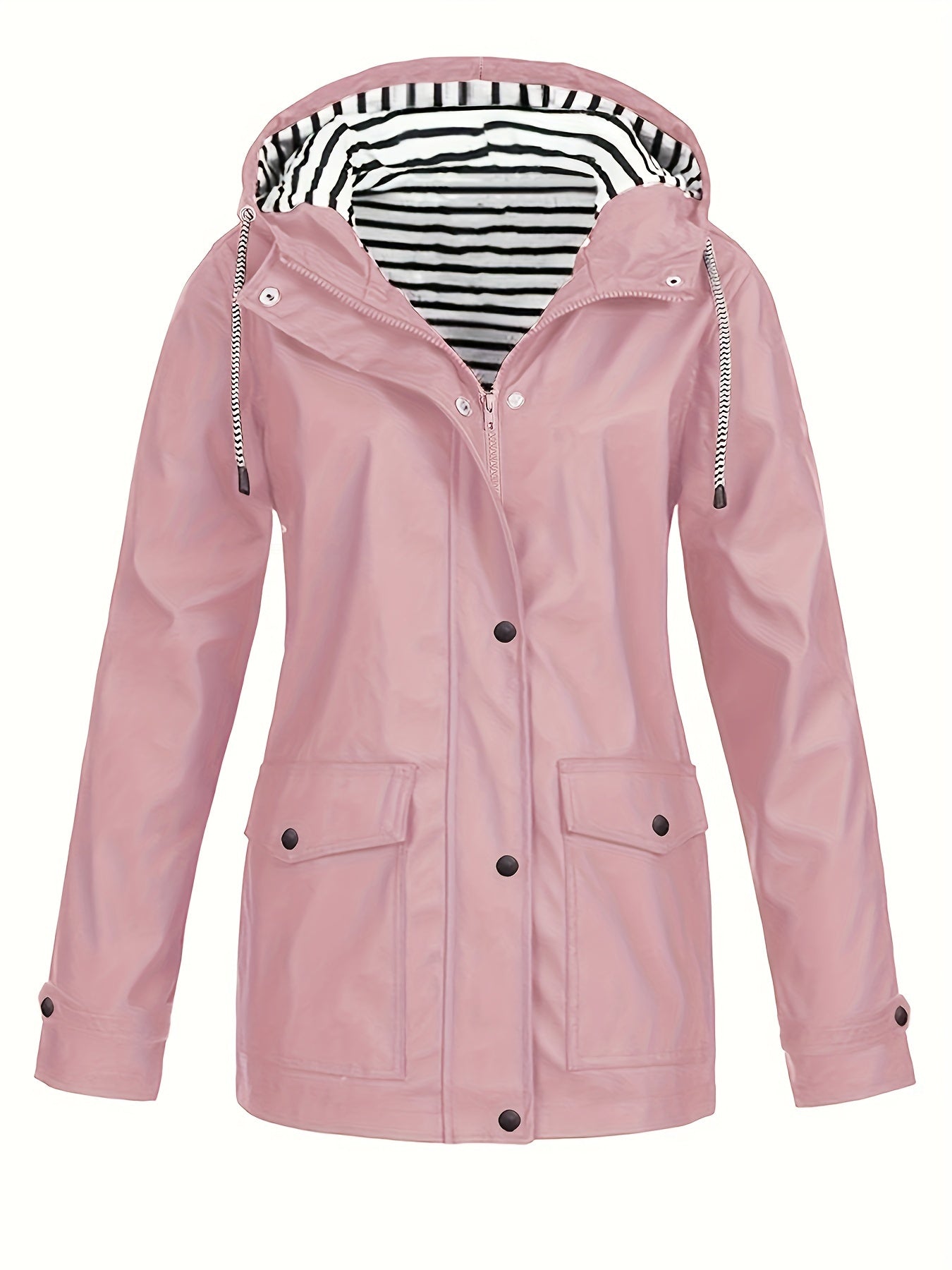 Streetwave Waterproof Jacket Womens Modern Raincoat For Everyday Urban Commuters
