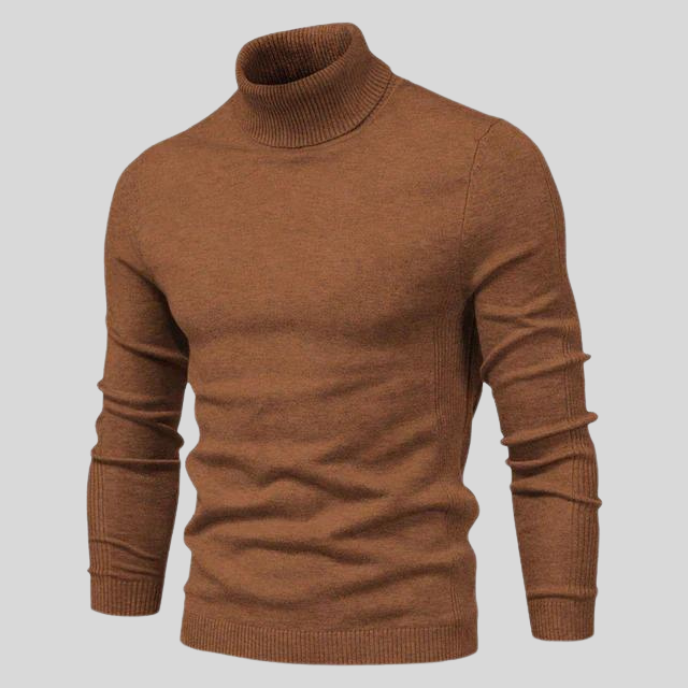 Wool Pullover René By Street Wave Elegant Turtleneck Sweater For Men Cozy Winter Essential