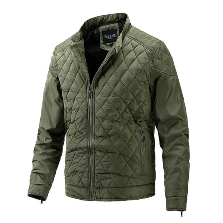 Street-Wave Men's Winter Jacket Warmth and Comfort With Practical Zippers and Durable Design