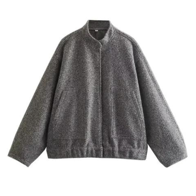 Streetwave Oversize Bomber Jacket For Women Cozy Versatile Streetwear Must Have Now