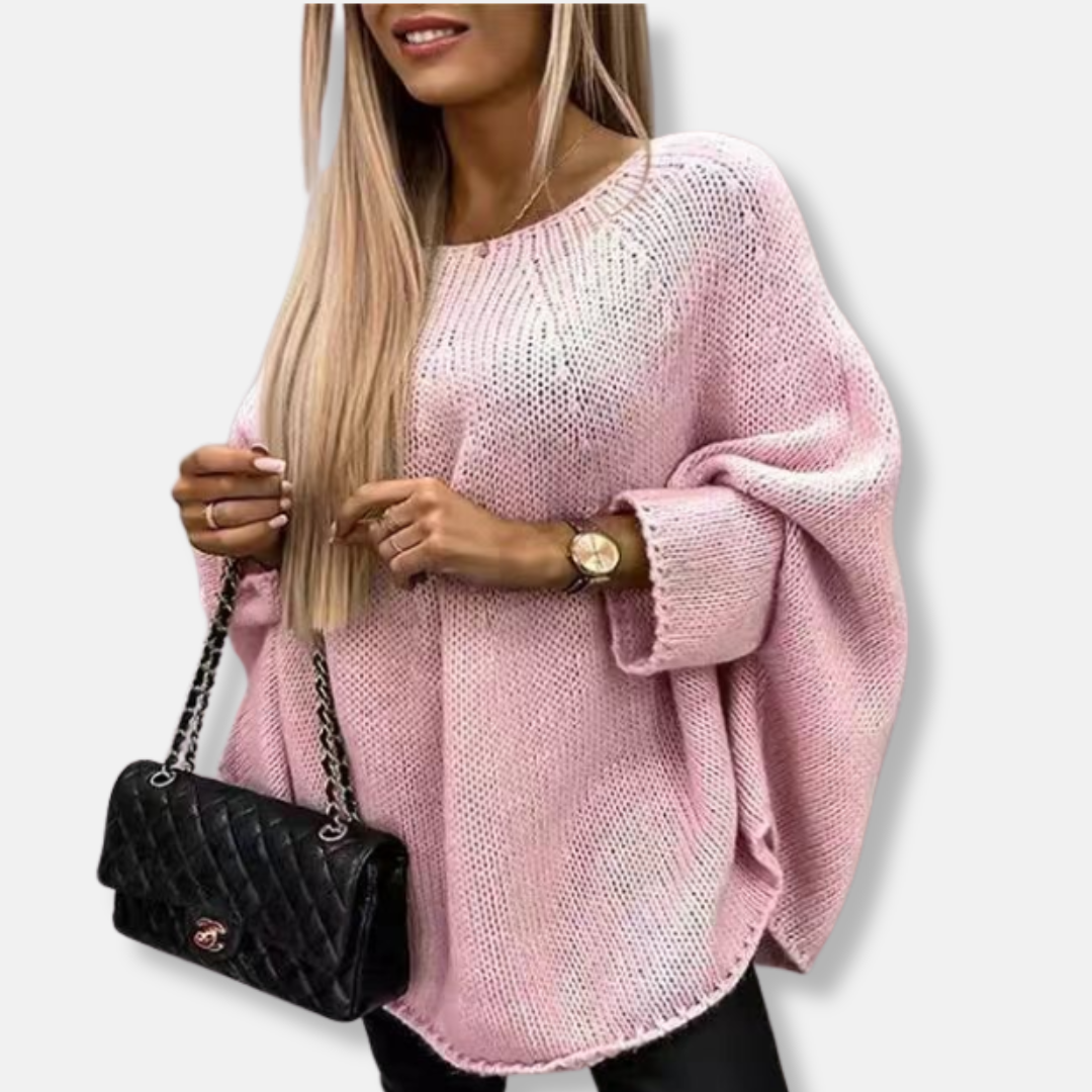 Cozy Chunky Knit Sweater Oversized Tunic Women Street Wave
