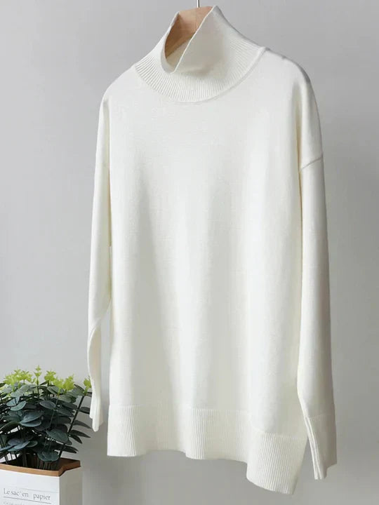 Womens Winter Knit Sweater Cozy Warmth Streetwave Elegant Fit For Modern Women Everyday Wear