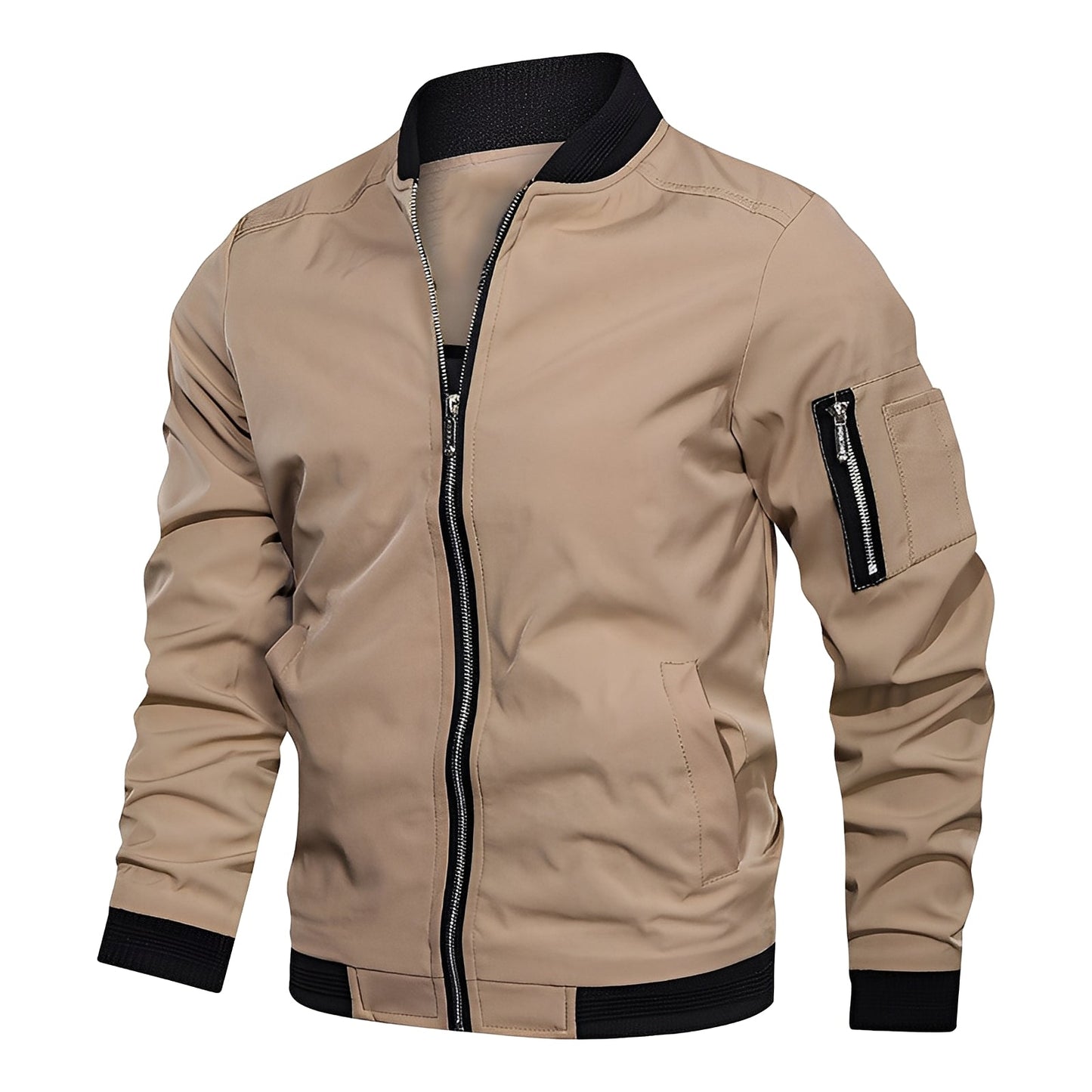 Street-wave Men's Bomber Jacket Modern Sport Style With Premium Comfort For Everyday Wear