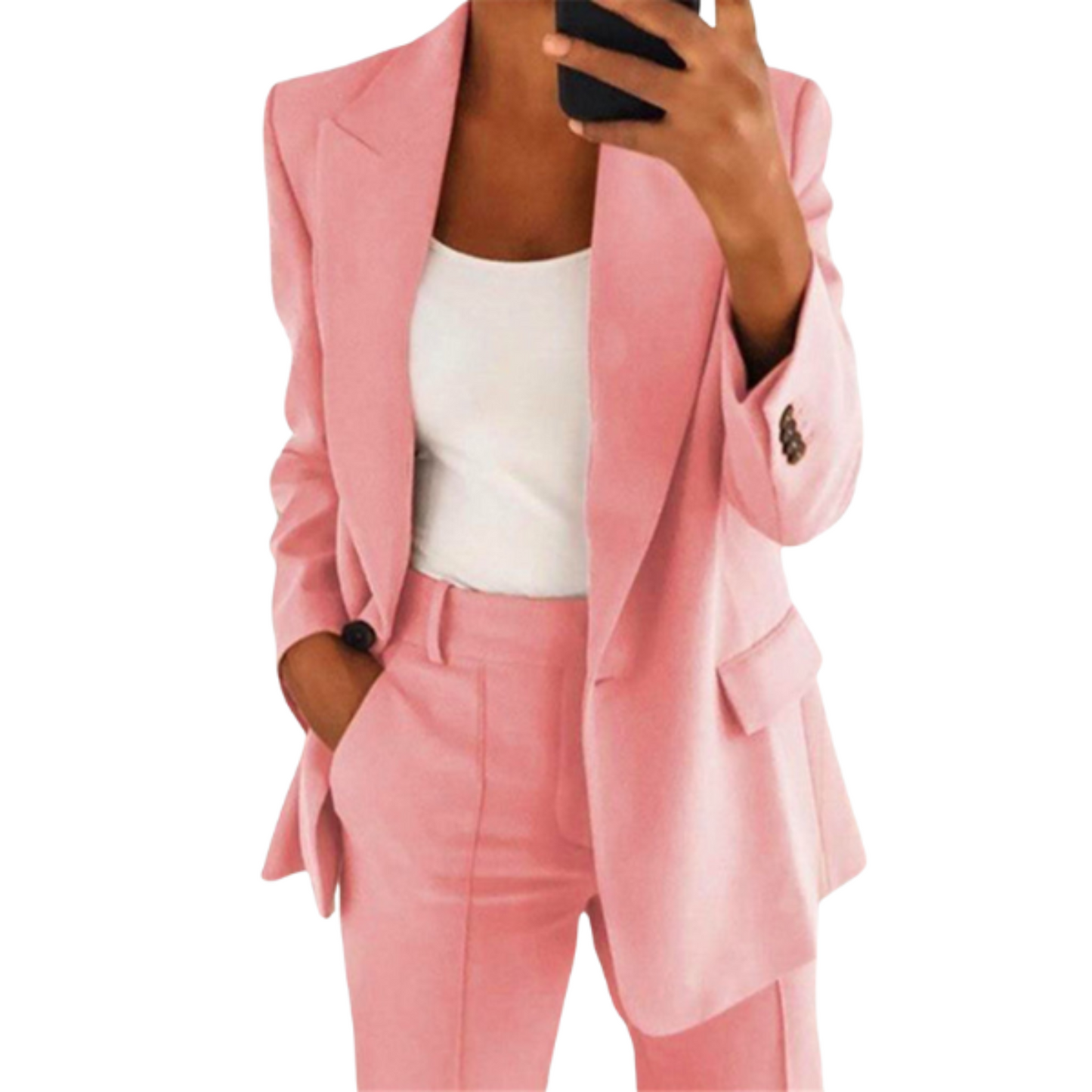 Streetwave Womens Blazer Set Sophisticated Fall Office Ensemble For Professionals