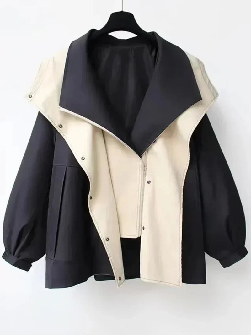 Street Wave Oversized Trench Coat for Women Practical Yet Stylish All Weather Outerwear