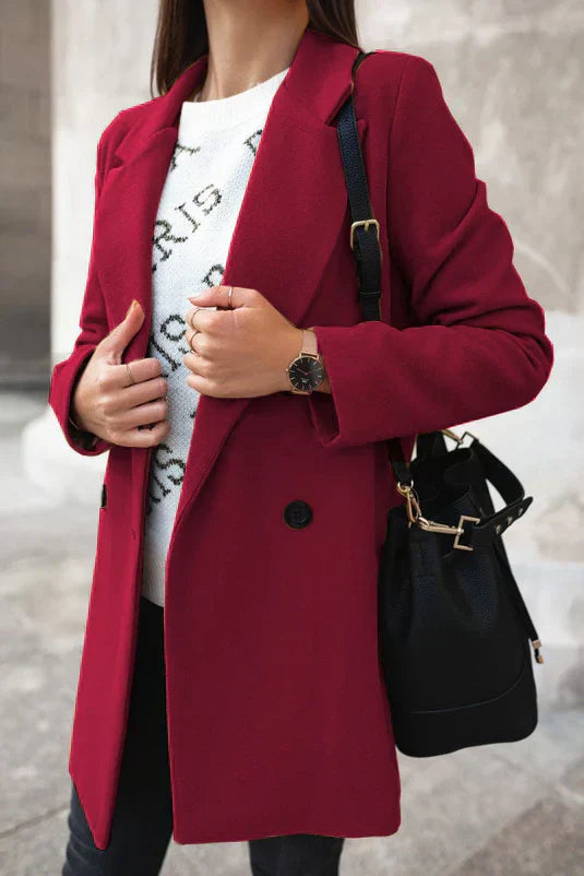 Streetwave Wool Winter Coat For Women Luxurious Warmth Durable Wool Blend Modern Classic