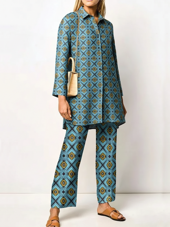 Street-Wave Two Piece Set Unisex Breezy Vintage Comfort