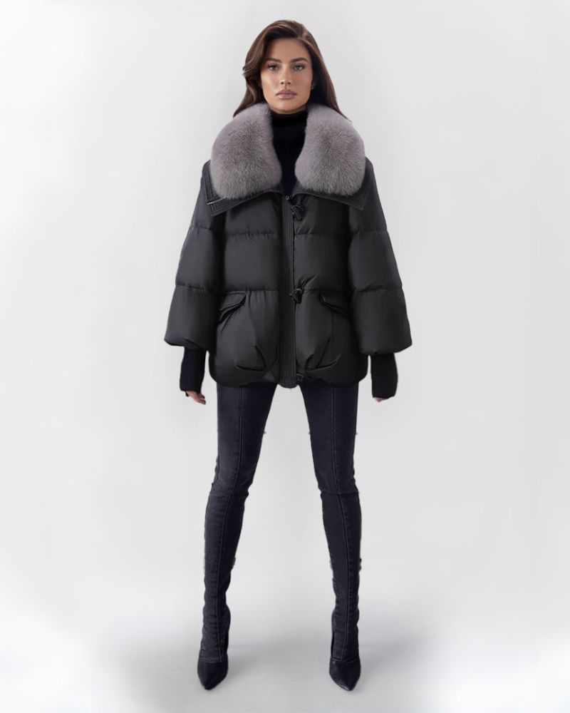 Street-Wave Down Puffer Jacket For Women Ultra Warm And Stylish Winter Coat For Cold Weather