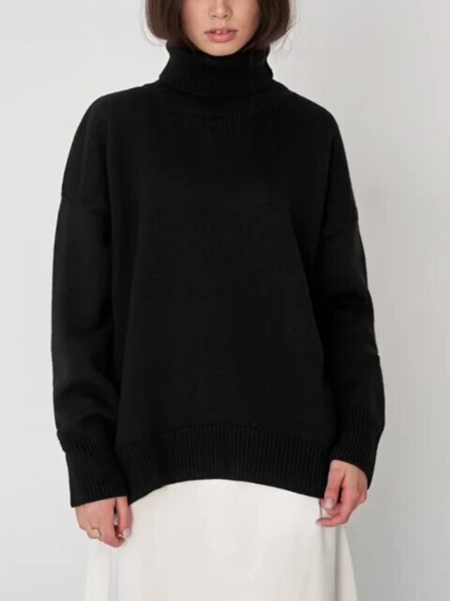 Street-Wave Loose Knit Sweater for Women Soft Cozy Pullover in 5 Colors for Effortless Chic