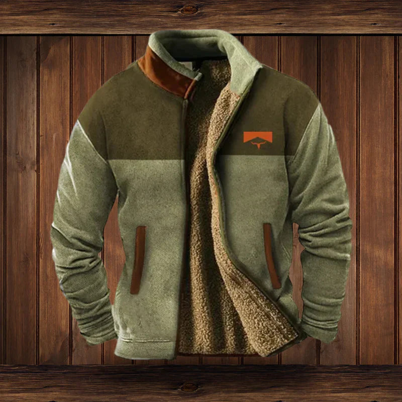 Street-Wave Fleece-Lined Jacket for Outdoor Adventurers Warm Comfort and Style Everyday Wear