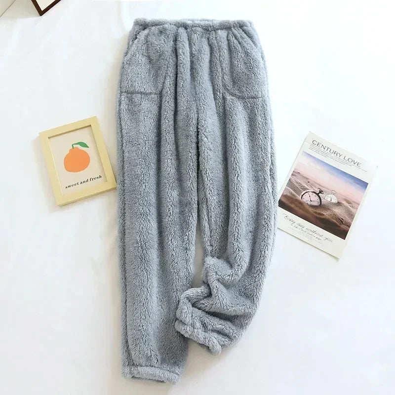 Isla Relaxed Fit Pajama Pants | Elastic Waistband Pockets Pajama Pants
