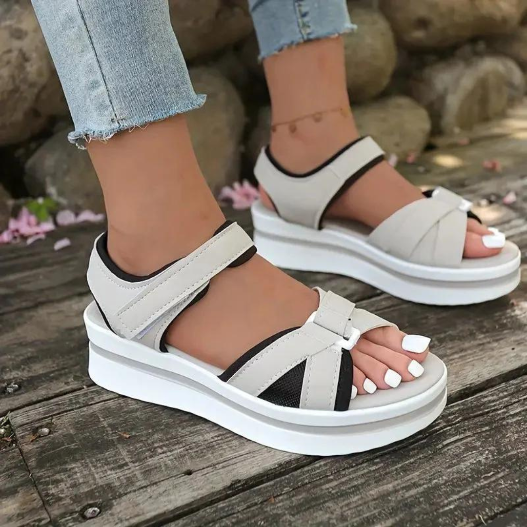 Street-Wave Platform Sandals For Women With Orthopedic Comfort And Lightweight Design