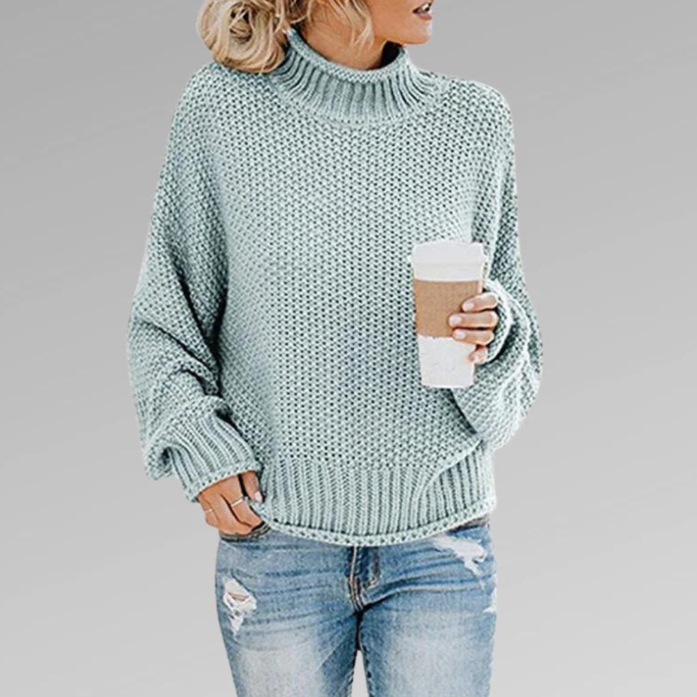 Street Wave Knit Sweater For Women Cozy Everyday Comfort With Relaxed Fit And Premium Knit