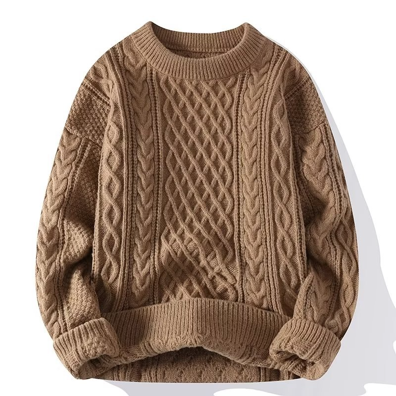 Street-wave Wool Pullover For Women Warm Cozy Knit Sweater With Premium Wool Soft Everyday Comfort