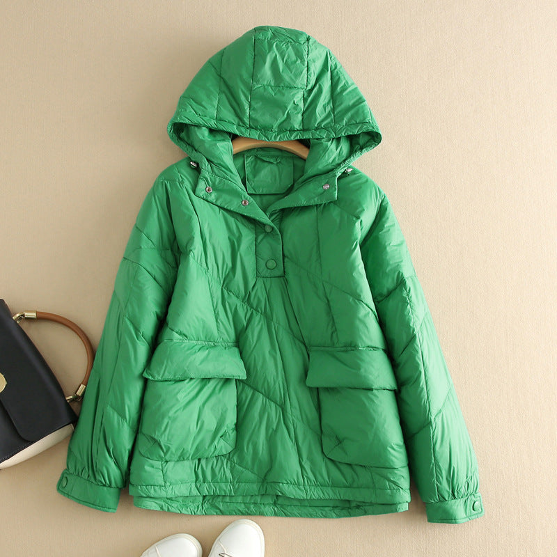 Street Wave Womens Puffer Jacket Hooded Insulated Winter Coat With Warmth And Cozy Comfort