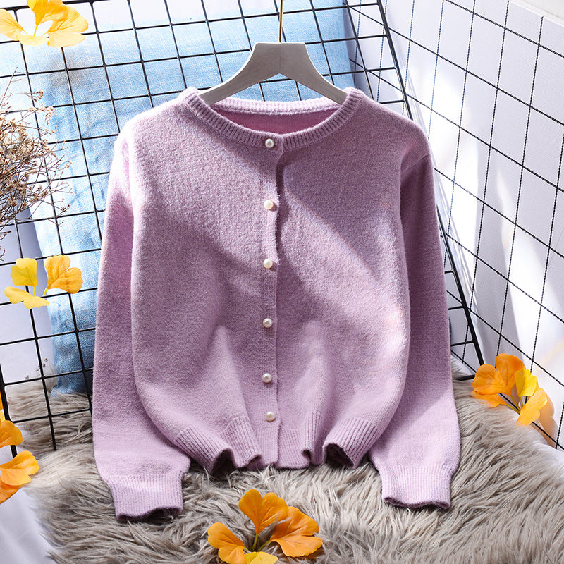 Street Wave Cardigan For Women Cozy Versatile Knitwear With Timeless Style And Comfort