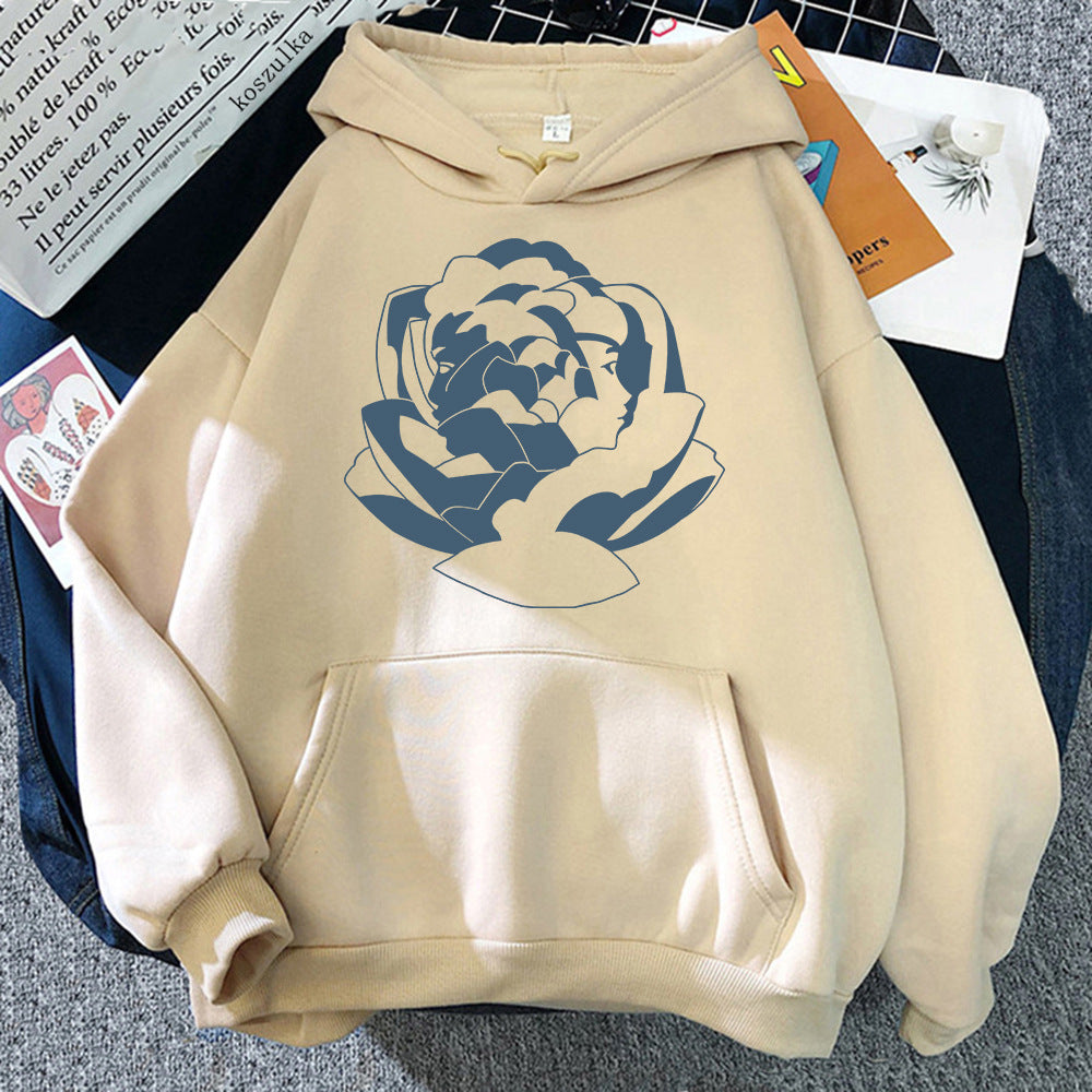 Nordisk Flair Mens Hoodie Oversized Fit Cotton Blend Graphic Front Streetwear Style Essentials