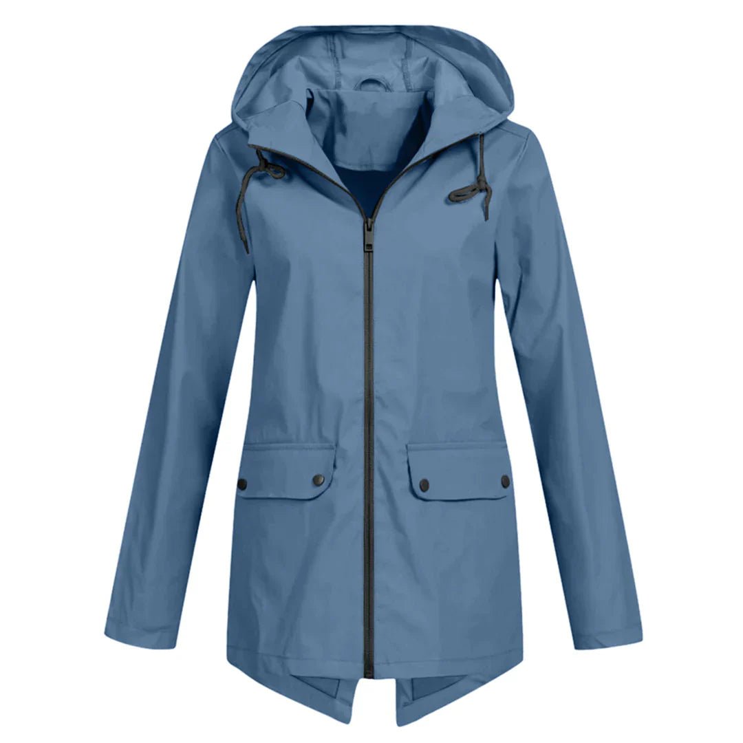 Streetwave Waterproof Women Raincoat With Hood All Weather Style Versatile Coat For Women