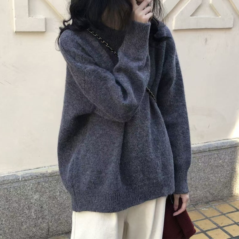 Street-Wave Drop Shoulder Pullover