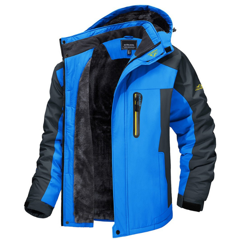 Street-Wave Men's Jacket With Rugged Durability And All-Season Warmth For Active Adventurers