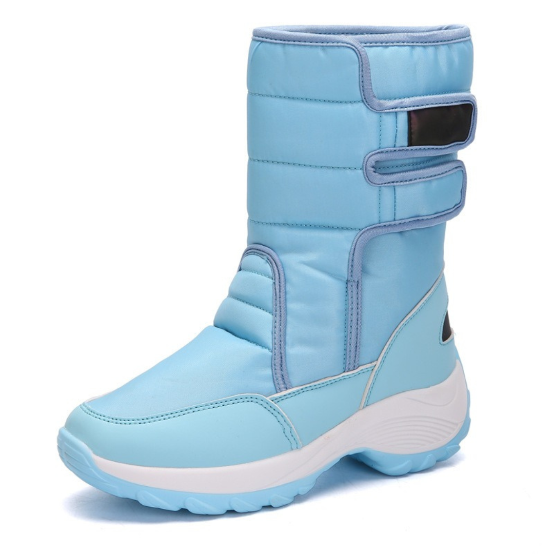 Streetwave Snow Boots Slip On With Insulated Fleece Lining For Cold Weather Comfort All Day Warmth