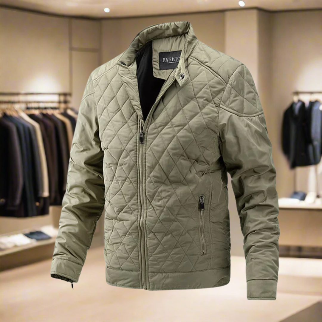 Streetwave Quilted Jacket For Everyday Wear Versatile Insulated Outerwear For Men