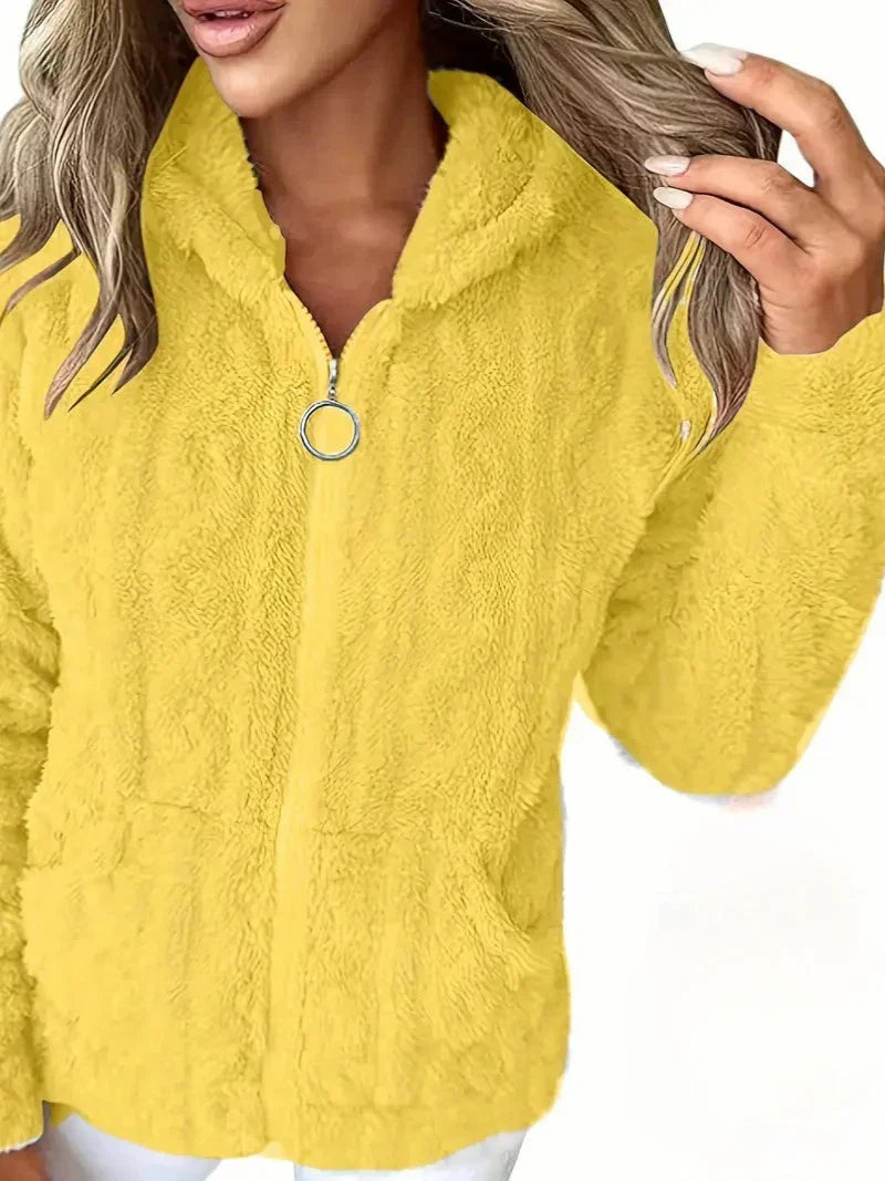 Street Wave Zip Hoodie Ultra Soft Fleece Cozy Everyday Wear For All Day Comfort Plus
