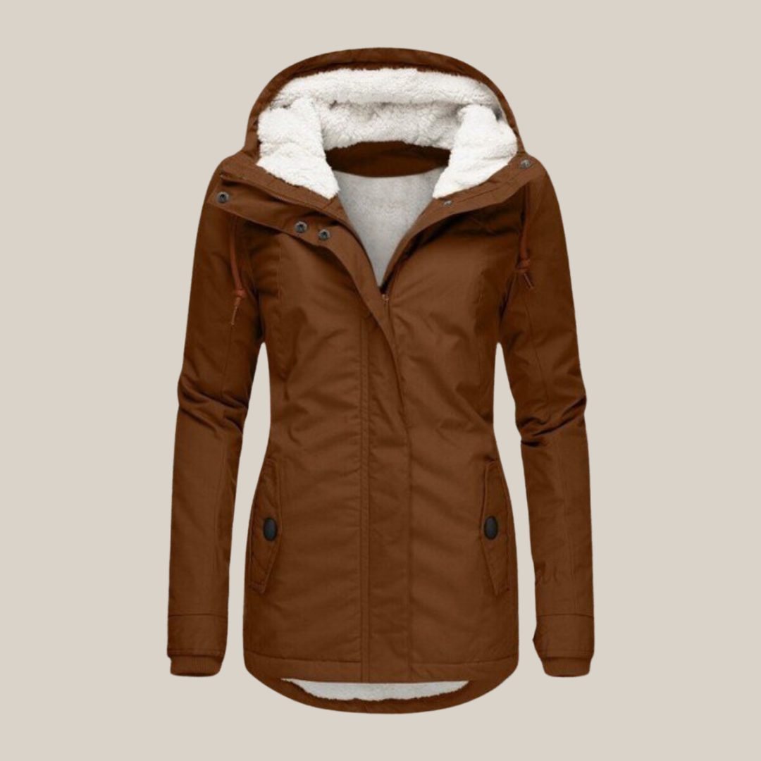 Street-wave Aria Womens Transitional Jacket Navy With Warmth And Rain Protection