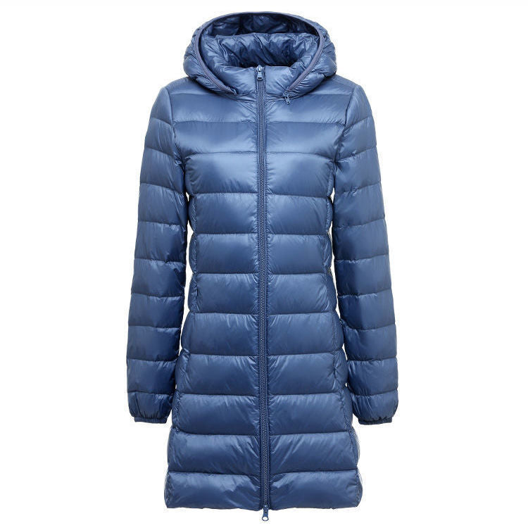 Streetwave Women's Thick Puffer Jacket With Hood Cozy Warm Quilted Coat For Winter