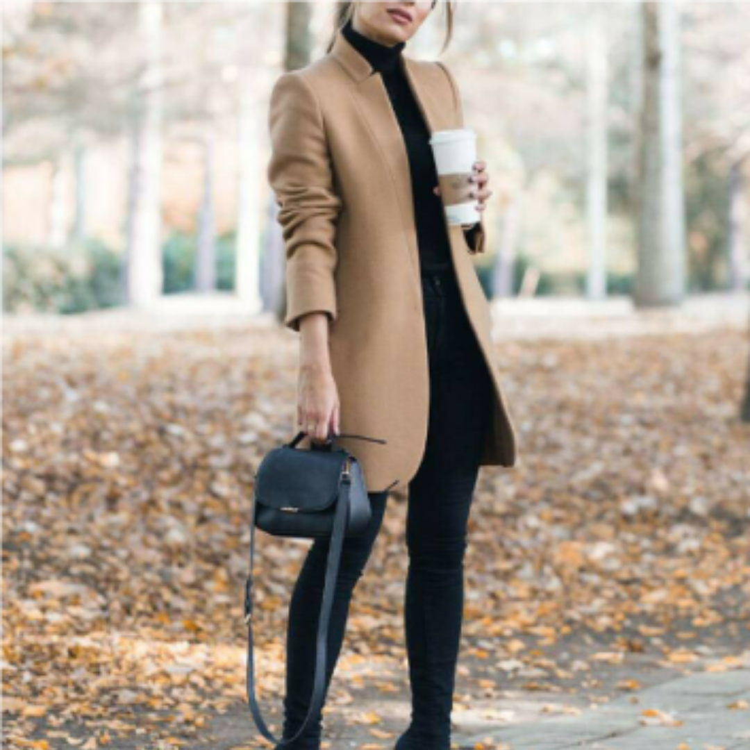 Street Wave Women Stand Collar Winter Coat For Transitional Weather Warmth And Timeless Style