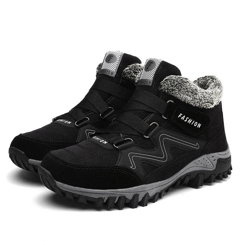 Yierellea Thermal Winter Boots For Women Insulated Fur Lined Warmth And All Terrain Grip