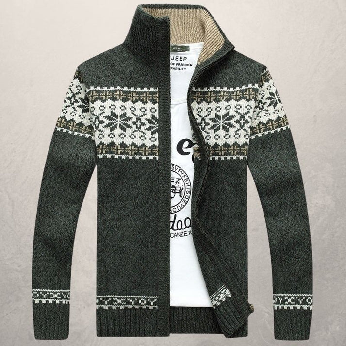 Street Wave Wool Coat For Elegant Occasions With Premium Warm Comfort Nordic Pattern For Professionals