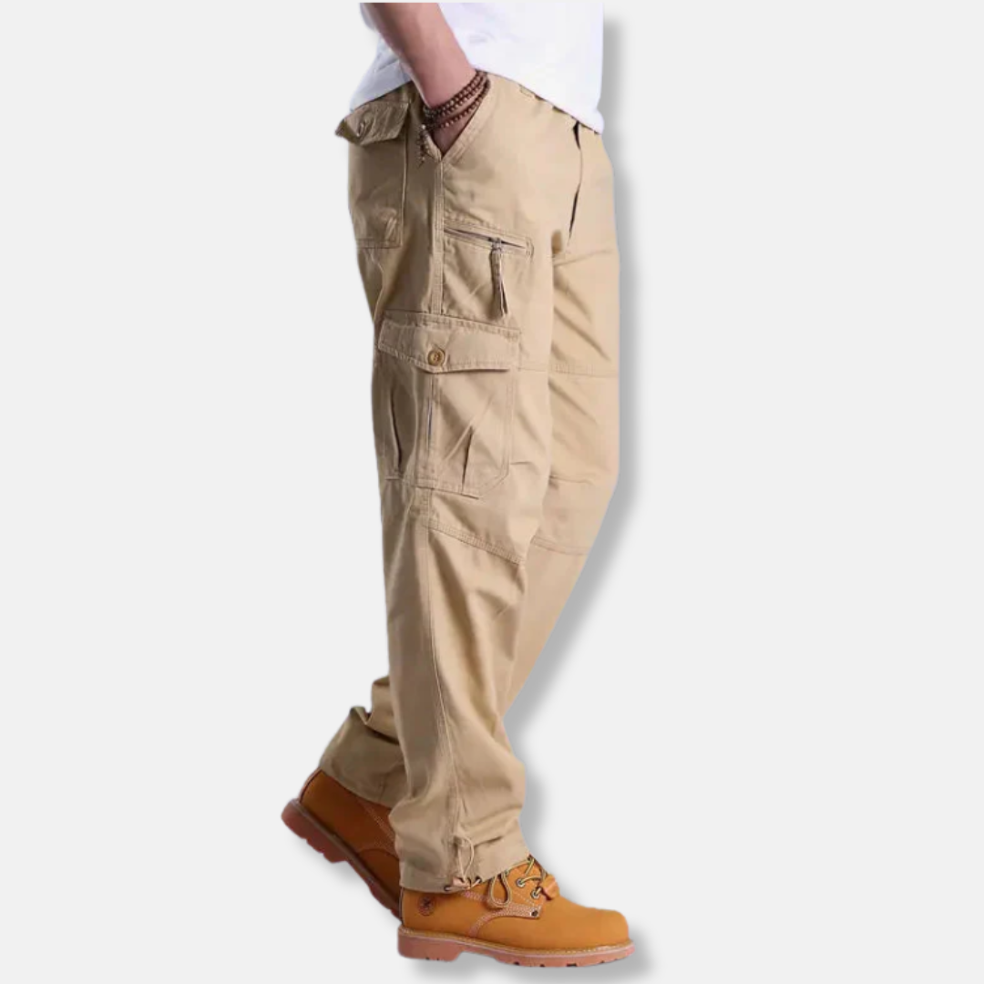 Street Wave Mens Cargo Pants Relaxed Fit Camouflage Durable