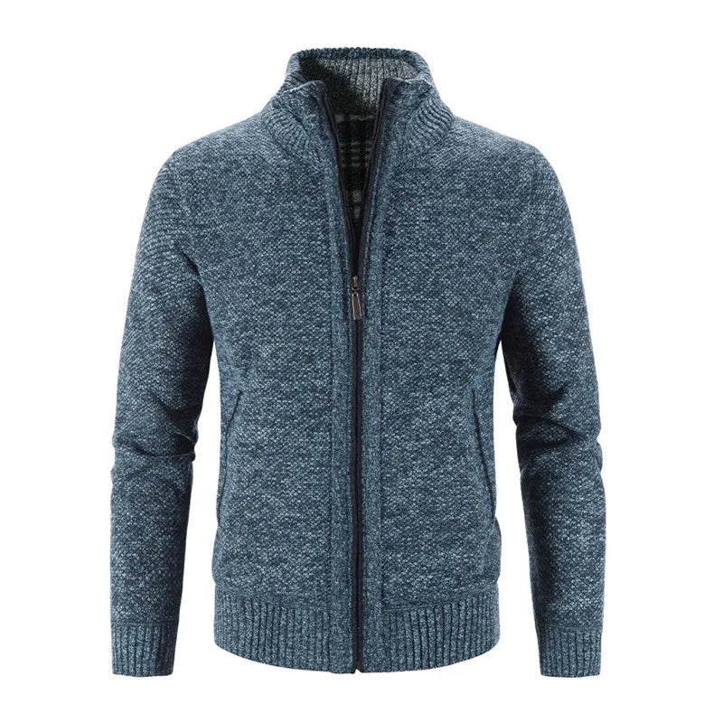 Street Wave Milano Knitted Slimfit Cardigan Vest For Men Cozy Autumn Layering All Day Comfort