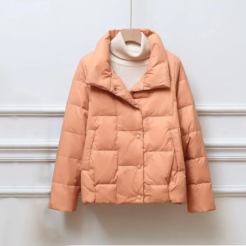 Street-wave Quilted Puffer Winter Jacket for Confident Women Warmth and Timeless Style