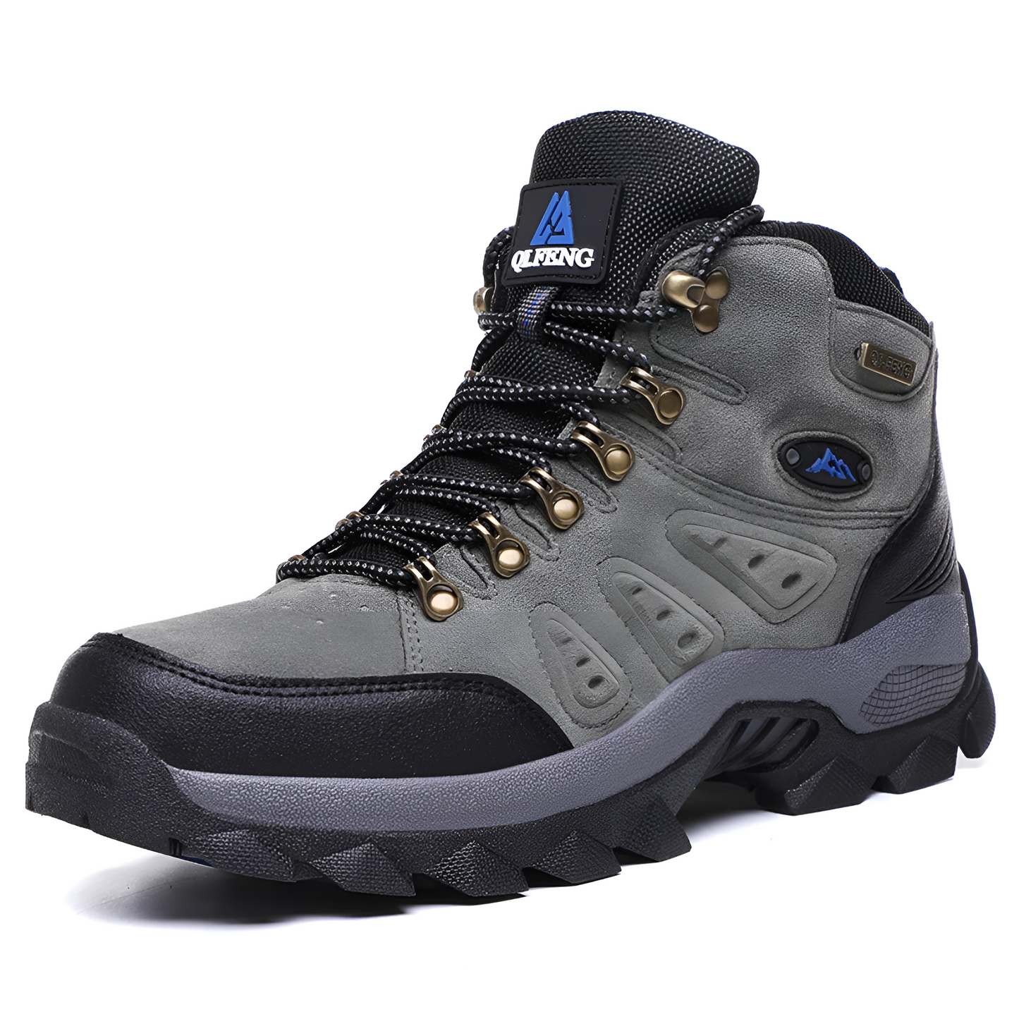 Street Wave Winter Orthopedic Hiking Boots For Men With Stable Support And Cushioned Traction
