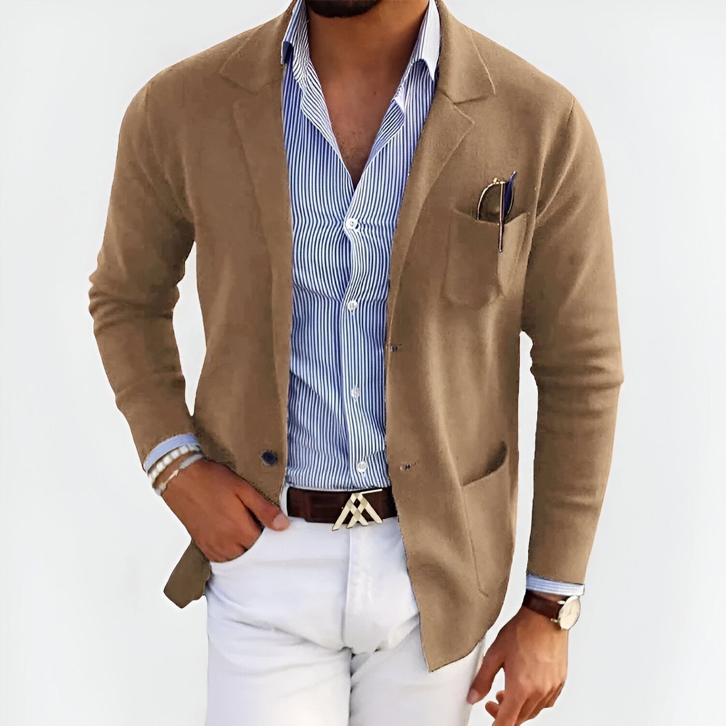Street Wave Men's Blazer Jacket Premium Elegant Look Versatile For Office And Occasions