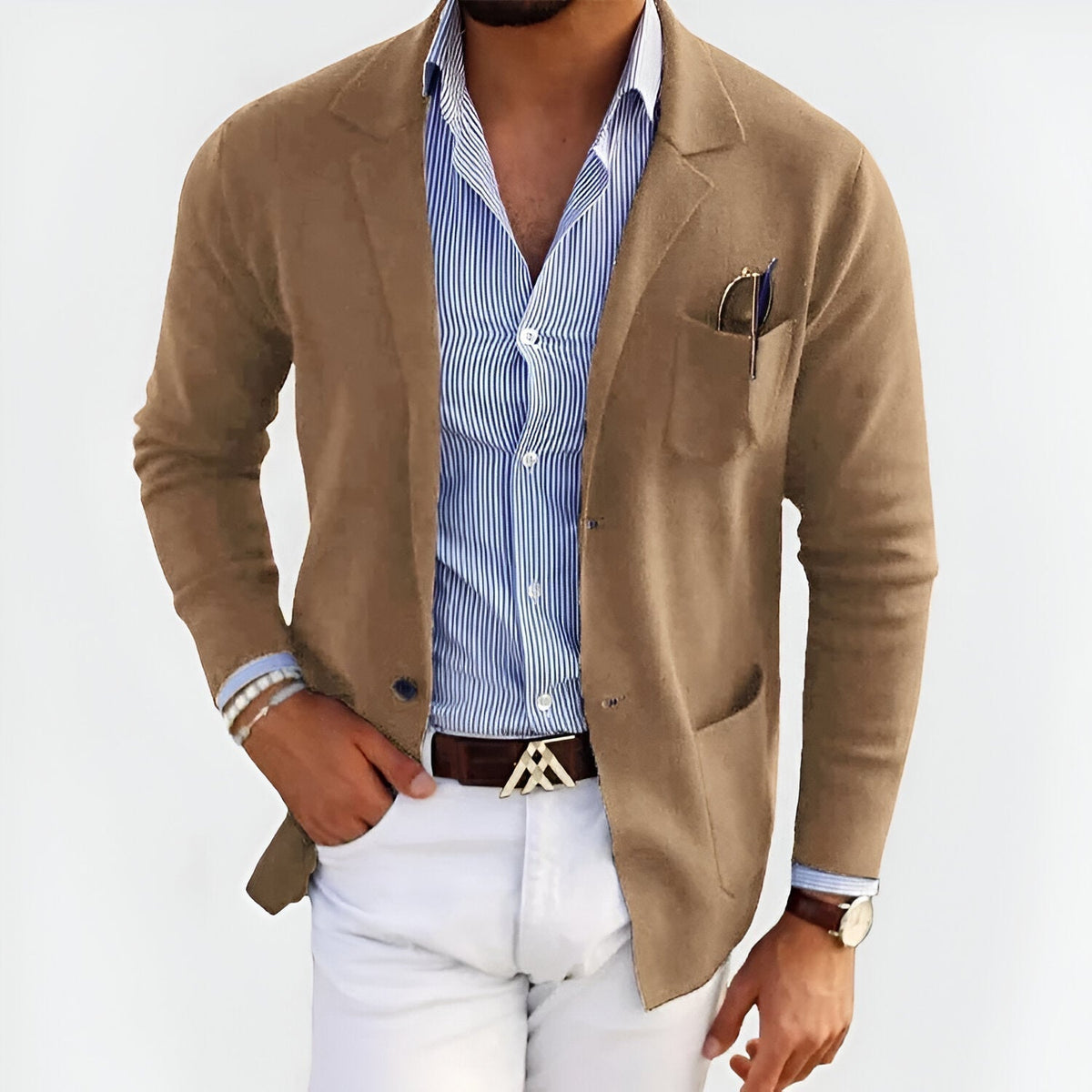 Street Wave Men's Blazer Jacket Premium Elegant Look Versatile For Office And Occasions
