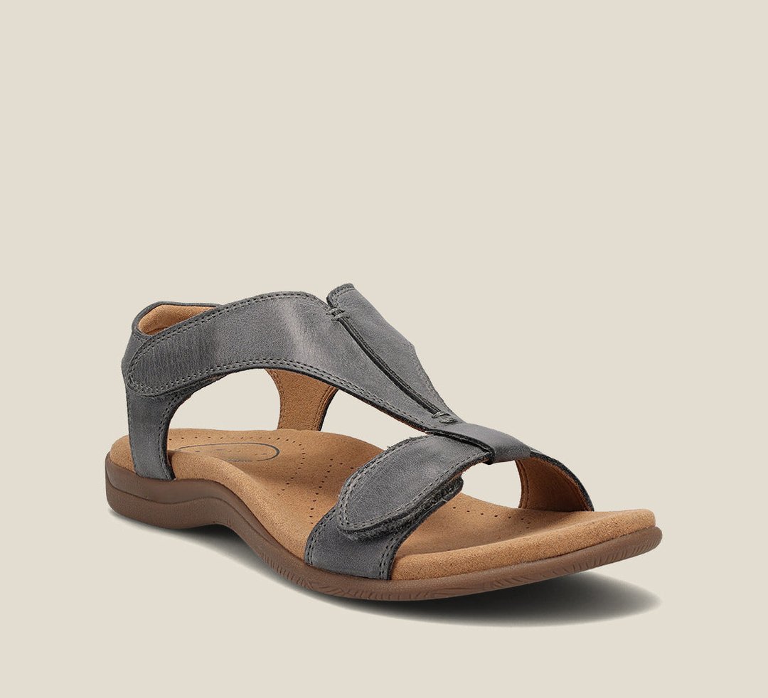 Women's Vegan Sandals with Adjustable Straps and Arch Support