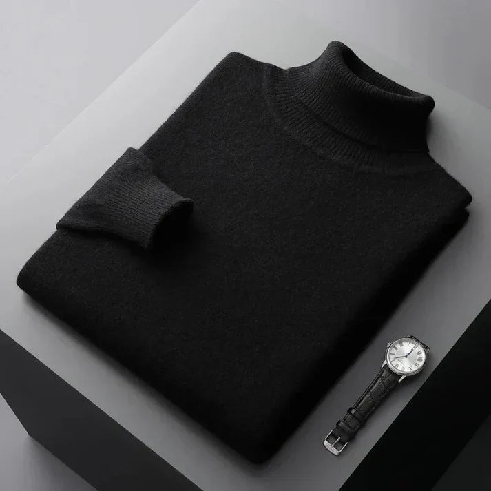 Streetwave Cashmere Turtleneck Sweater For Men Luxuriously Soft Warmth Timeless Style