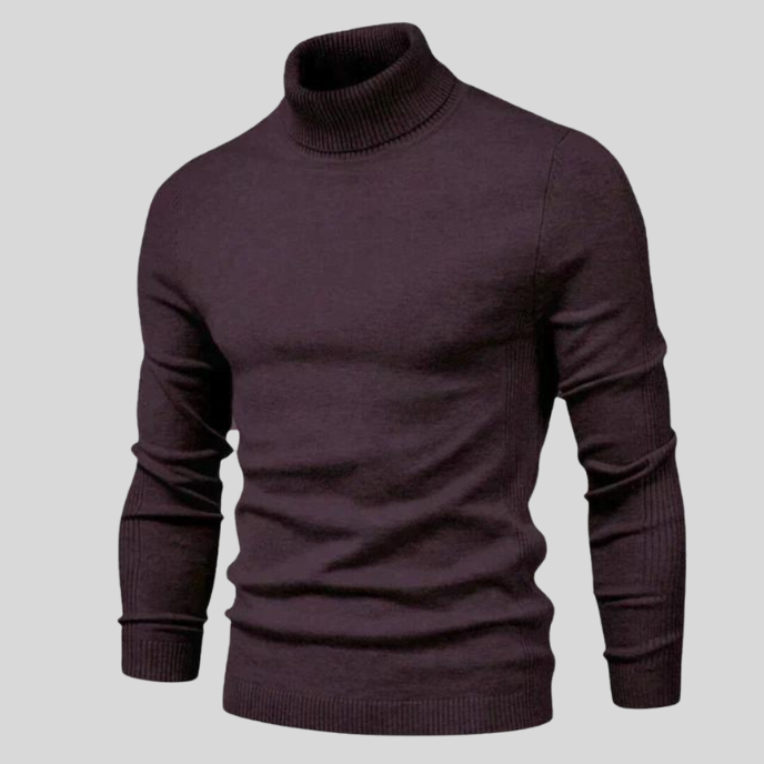 Wool Pullover René By Street Wave Elegant Turtleneck Sweater For Men Cozy Winter Essential