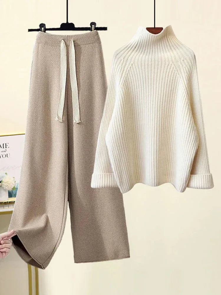 Street-wave Knit Kit for Cozy Autumn and Winter Crafting, Soft Warmth and Relaxed Fit
