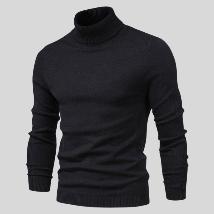 Wool Pullover René By Street Wave Elegant Turtleneck Sweater For Men Cozy Winter Essential