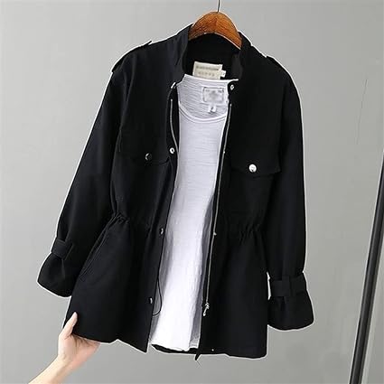 Street-Wave Trench Coat For Transitional Weather Elegant Weatherproof Outerwear For Stylish Urban Explorers