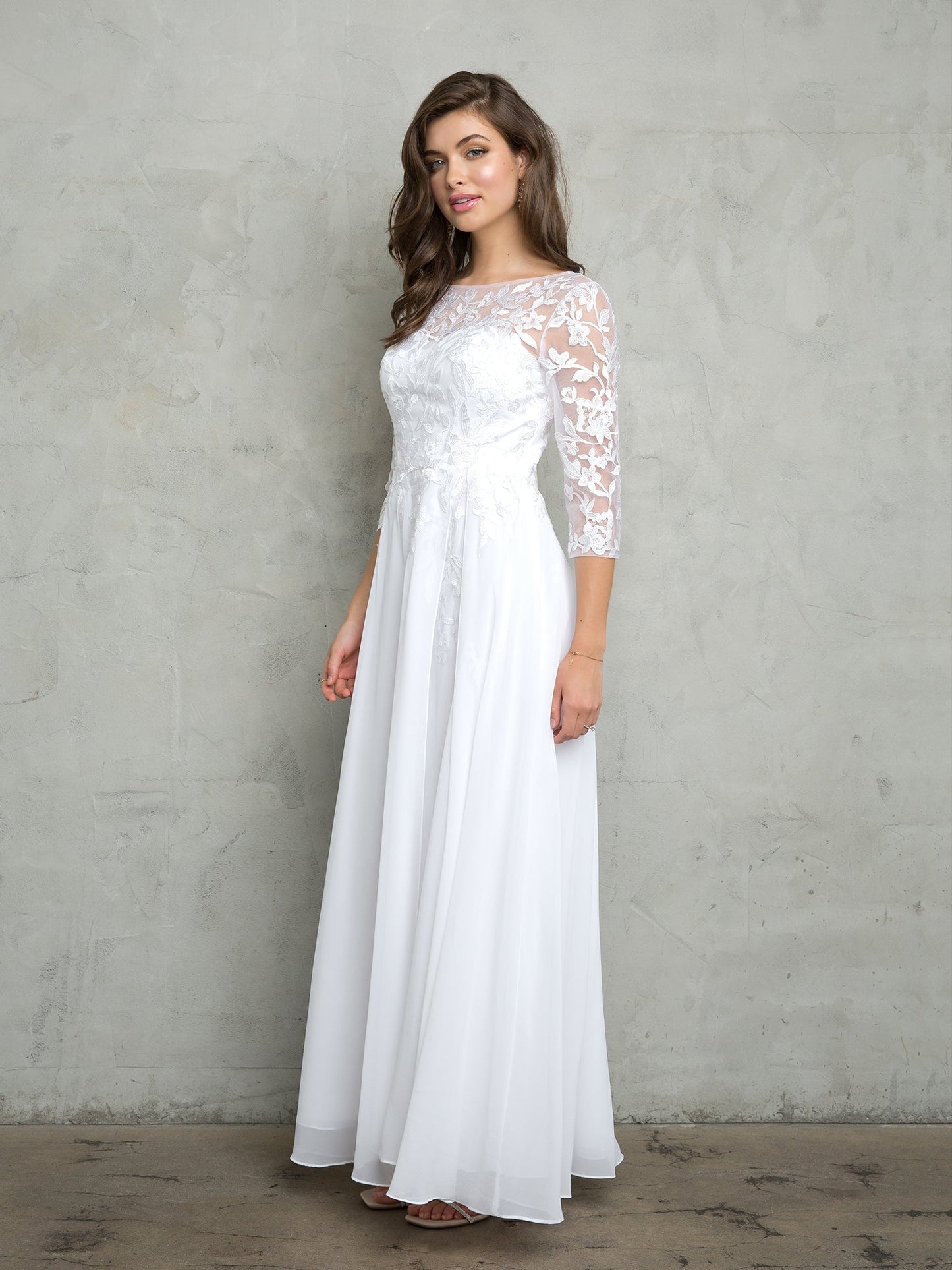 Eva Fashion Embellished Bodice Mother Of The Bride Dress