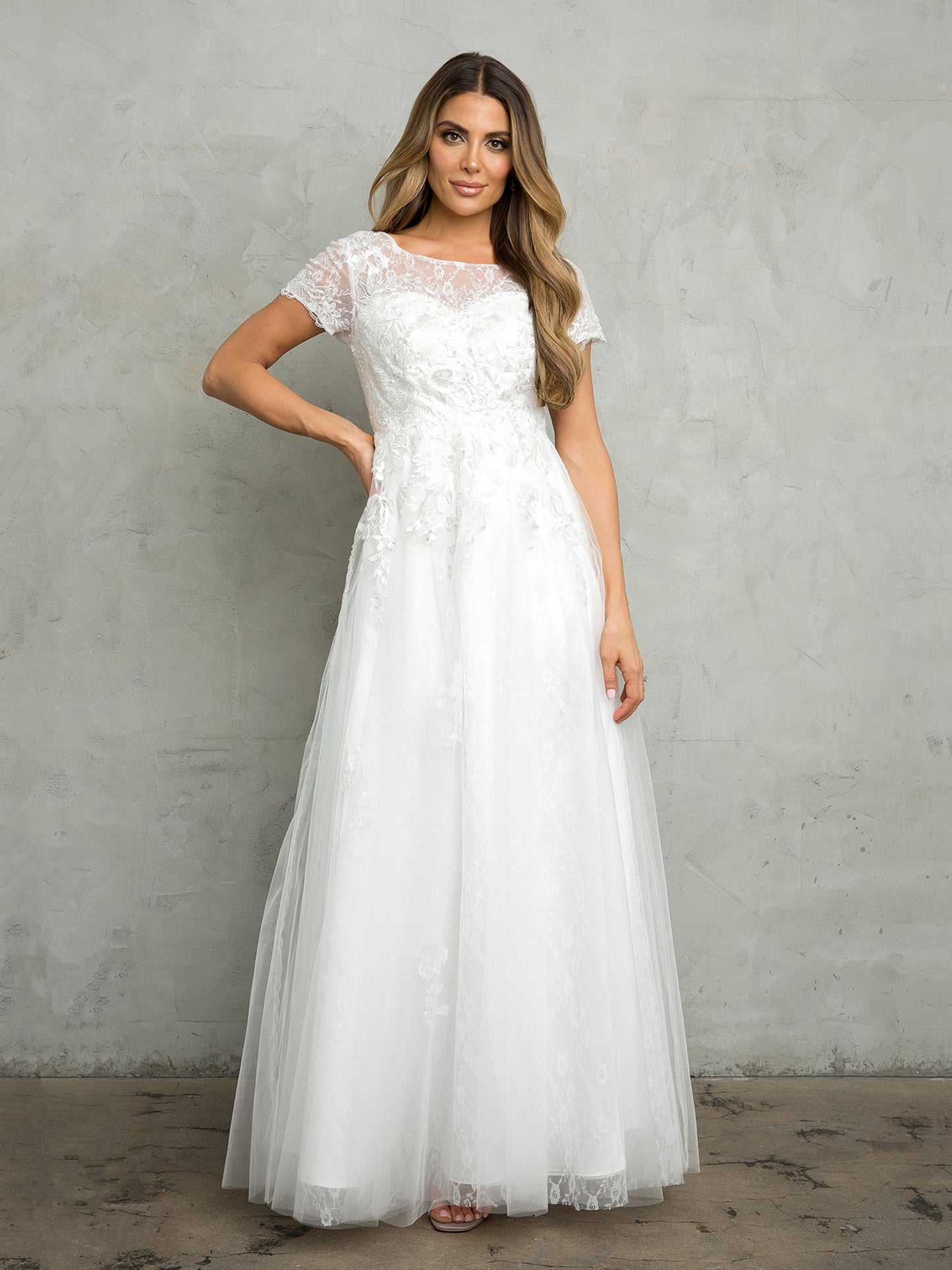 Street Wave Eva Fashion 5261 Elegant Lace Aline Mother Of The Bride Dress