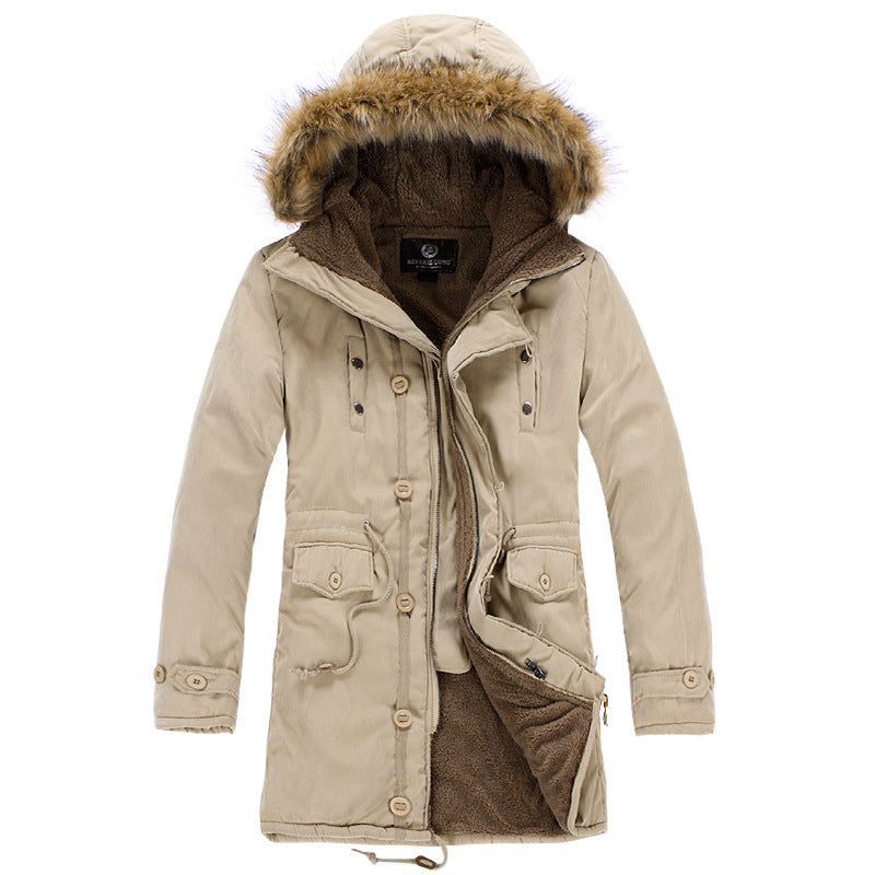 Streetwave Mens Functional Parka With Detachable Hood And Cozy Inner Lining For Winter Outdoors