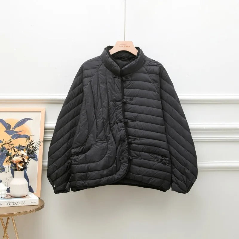 Street Wave Lightweight Quilted Jacket For Cold Days And Transitional Weather Cozy Warmth Timeless Style