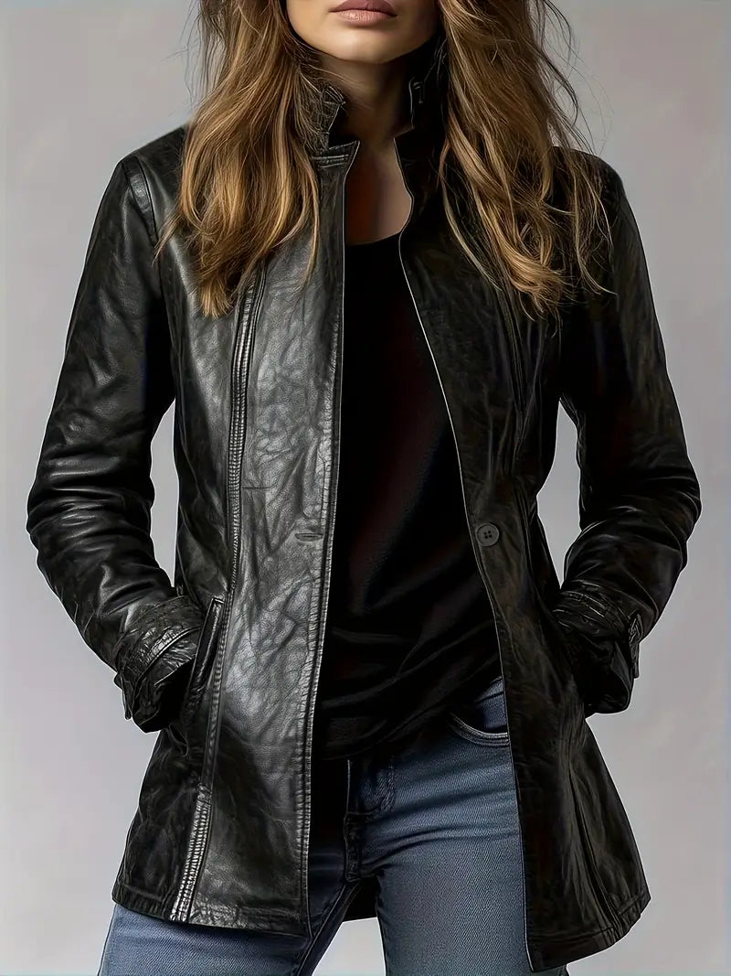 Street-wave Womens Everyday Jacket Lightweight Warm Fabric For All Day Comfort And Versatility
